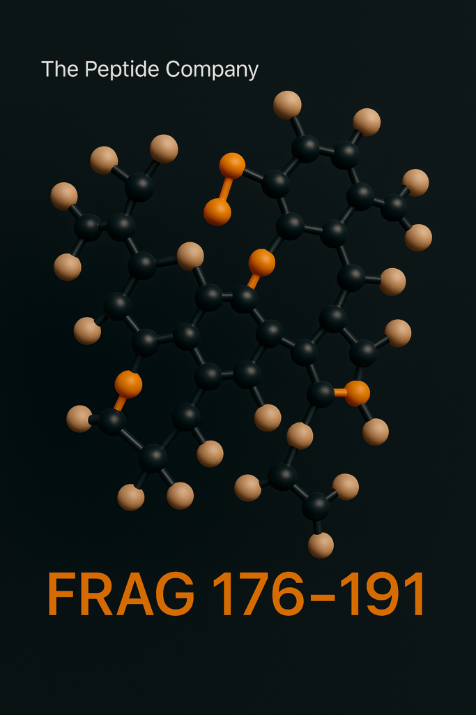 Frag 176–191: Growth Hormone–Derived Fragment and Lipolytic Research Mechanisms – research illustration
