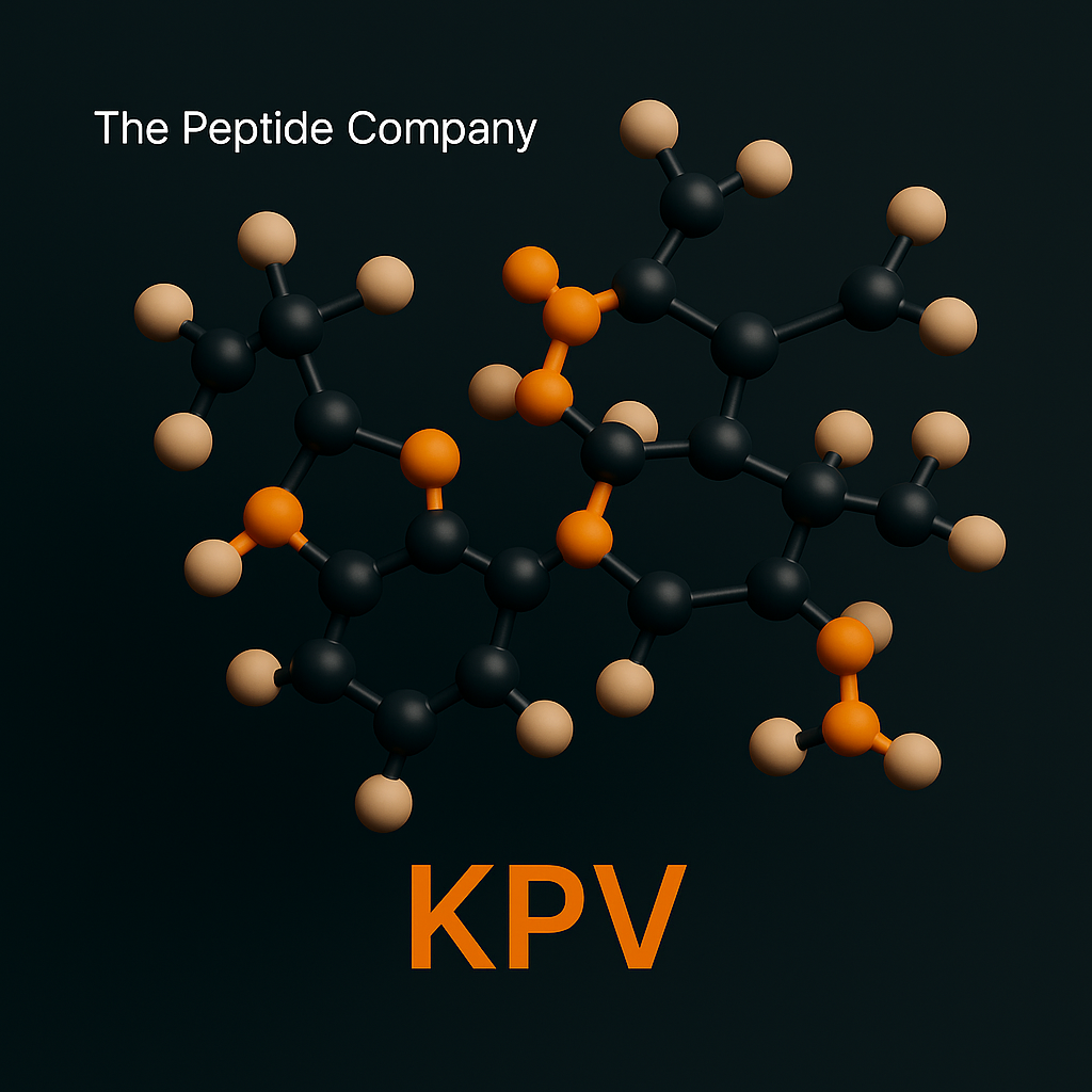 KPV: The Anti-Inflammatory Tripeptide and Cellular Repair Mechanism – research illustration